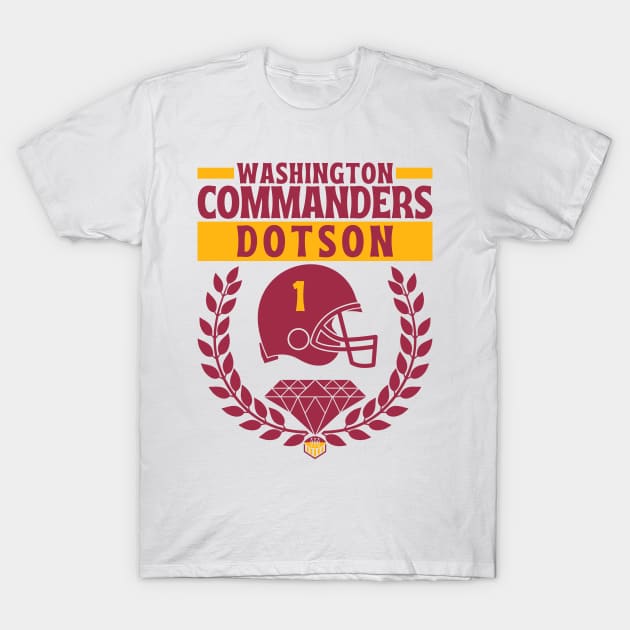 Washington Commanders Dotson 1 Edition 2 T-Shirt by Astronaut.co